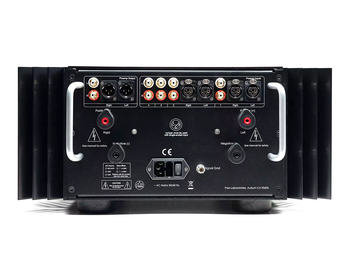 Pass Labs INT-250 Stereo Amplifier Back