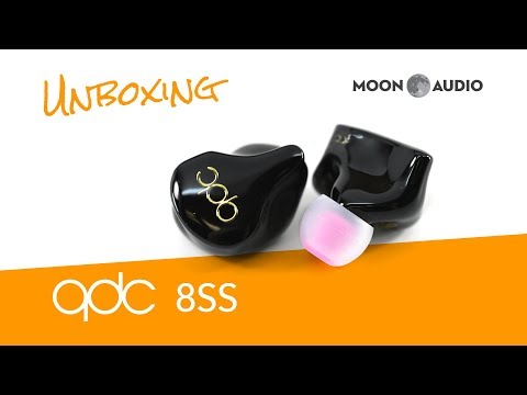 QDC 8SS IEMs Unboxing | Moon Audio