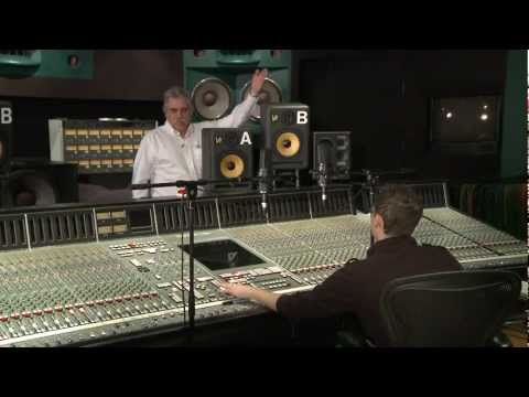 AMAZING IsoAcoustics Speaker Stand Isolation Demo at Metalworks Studios