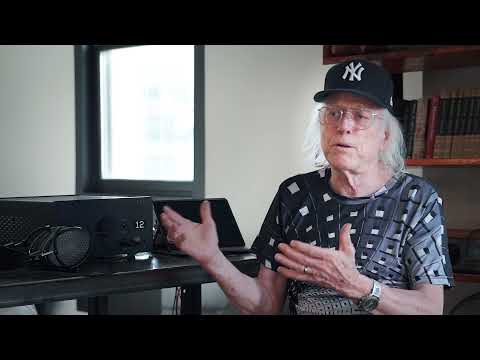 Ron Saint Germain Listens to Audeze CRBN Headphones in NYC