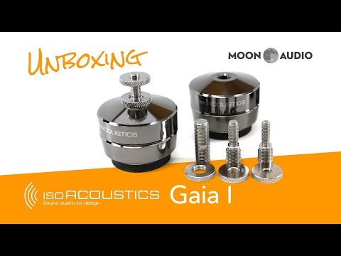 Isoacoustics Gaia I Speaker Isolation Devices | Moon Audio