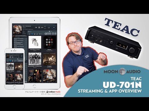 TEAC UD-701N Streaming Tutorial & HR Streamer App Overview | Moon Audio