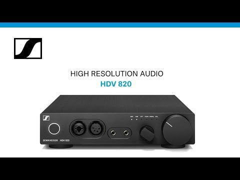 DSD audio and the HDV 820 headphone amplifier I Sennheiser