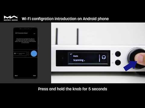 Wi-Fi configuration introduction for MATRIX element series products