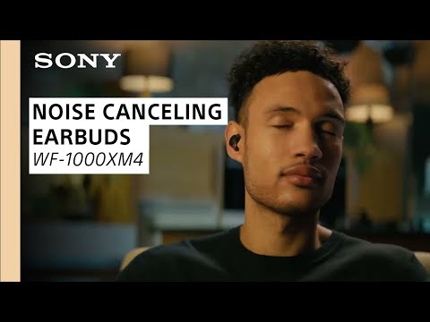 Learn about the WF-1000XM4 Industry Leading Noise Canceling Truly Wireless Earbuds | Sony