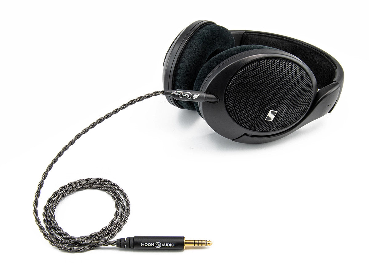 Silver Dragon Portable Headphone Cable with Sennheiser HD 560 S