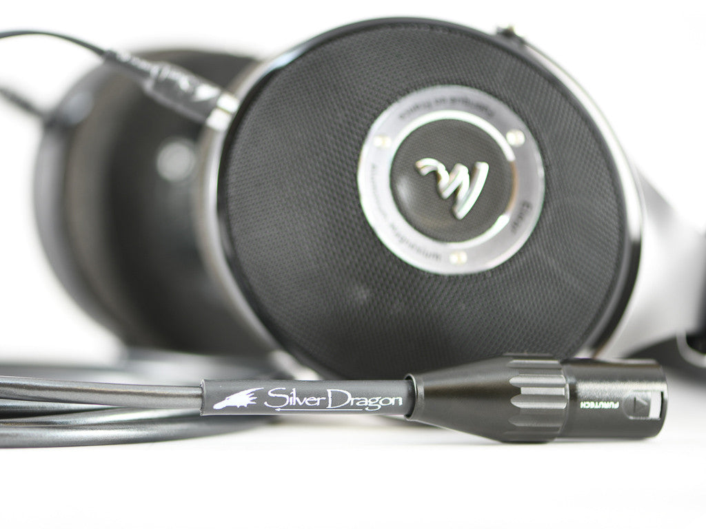 Silver Dragon Premium Cable for Focal Elear or Elegia Headphones