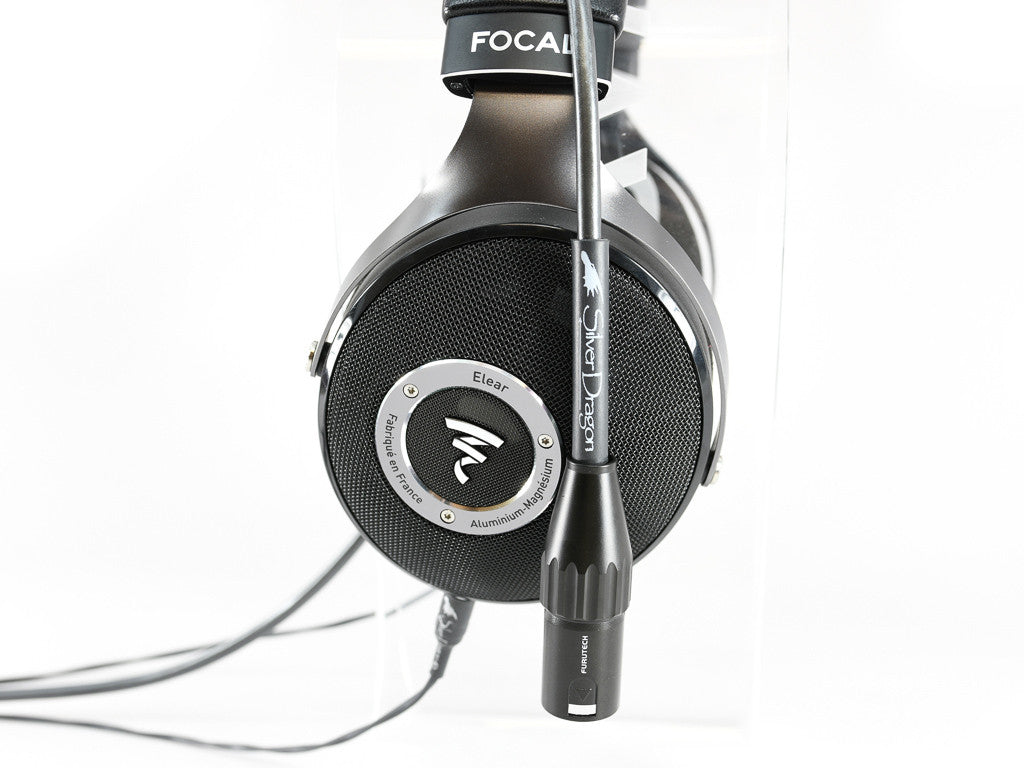 Silver Dragon Premium Cable for Focal Elear or Elegia Headphones