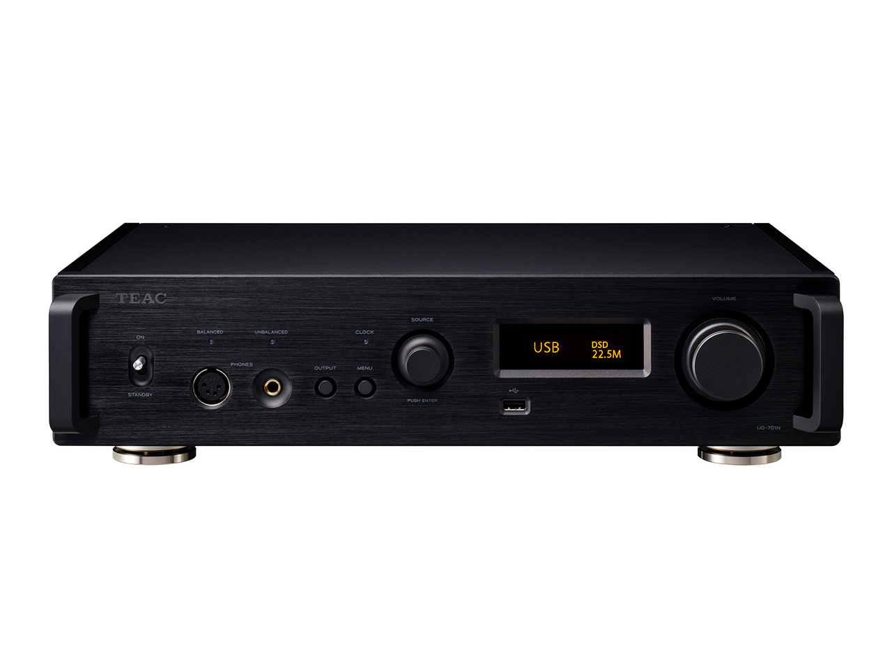 TEAC UD-701N Black (front)