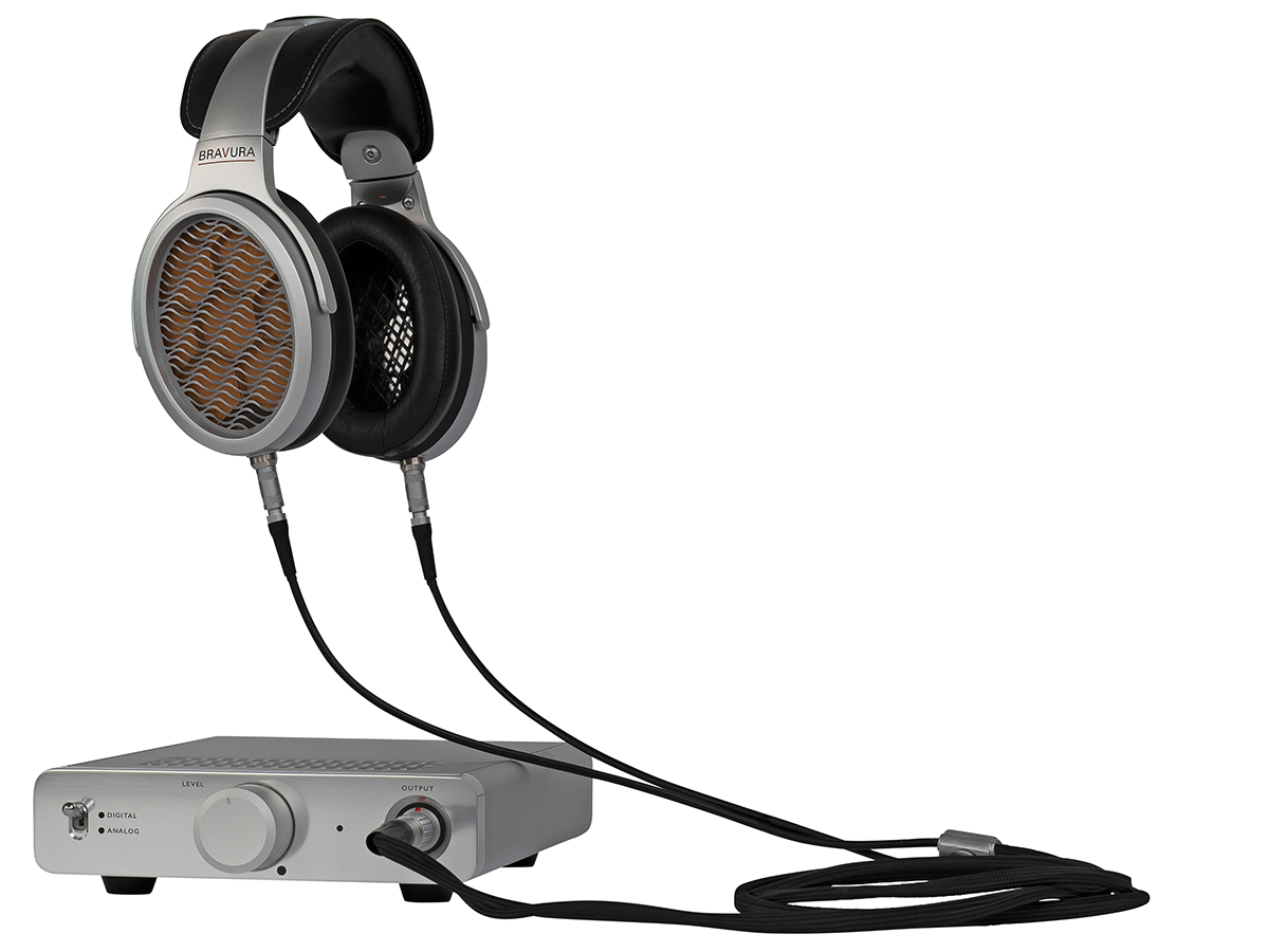 Bravura Electrostatic Headphones + Amplifier System